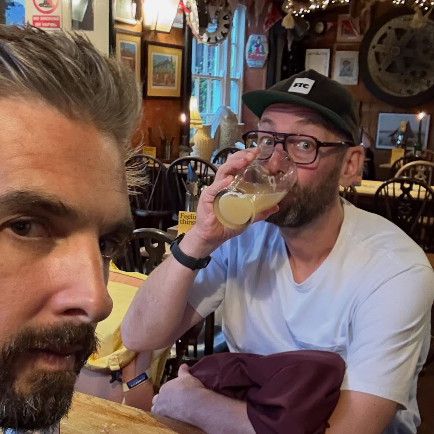 Pub life with @andykeetch