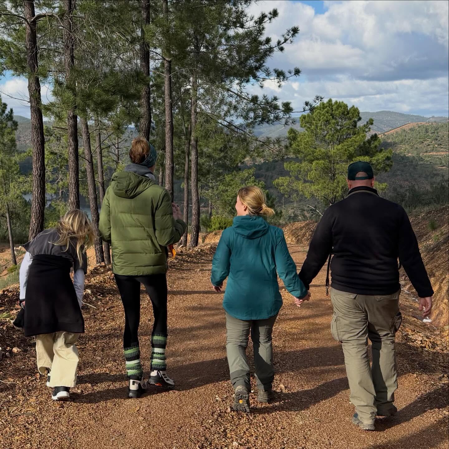 Walking with family and friends in nature. Not many finer things in life.