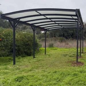 Chilli farm project milestone: car port / polytunnel set up! #yip2026