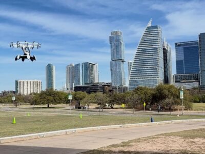 Just me casually flying with @liftaircraft @sxsw #yip2026