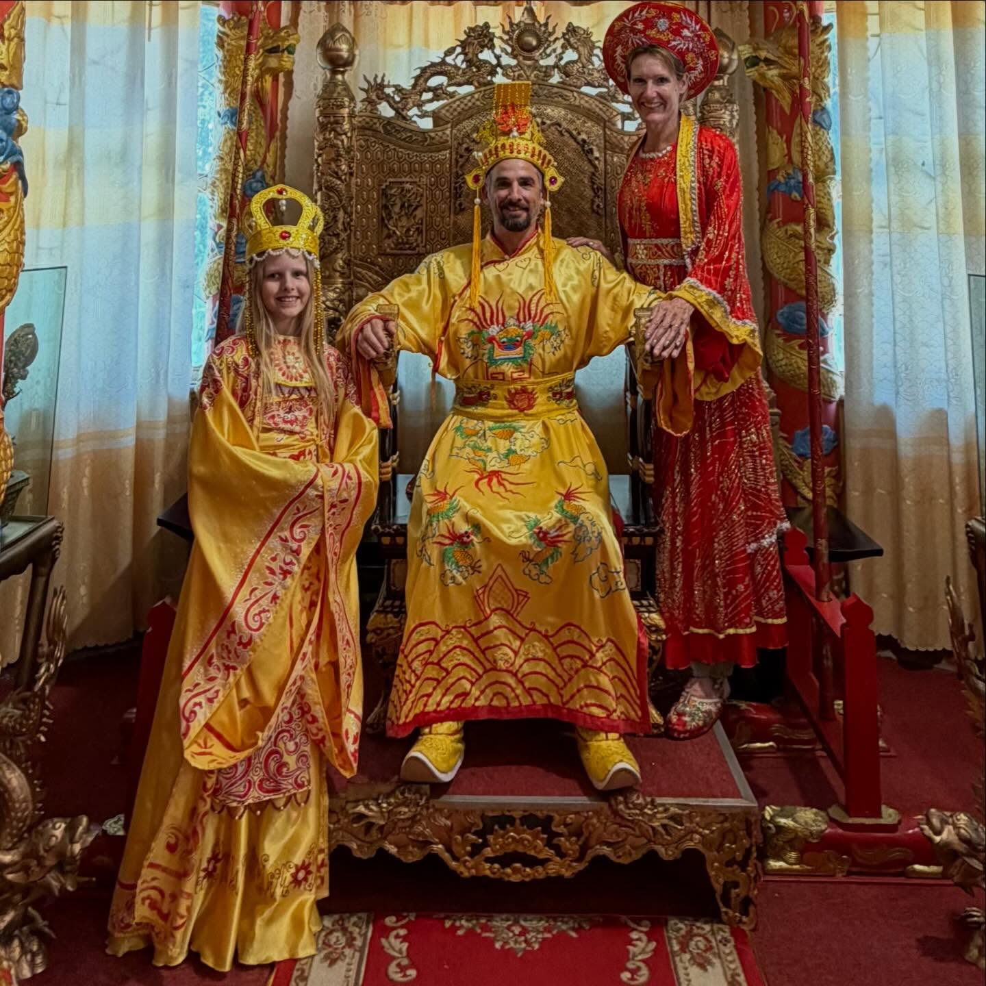 Thrilled to share that I’ve accepted a new role as (temporary) king of Vietnam