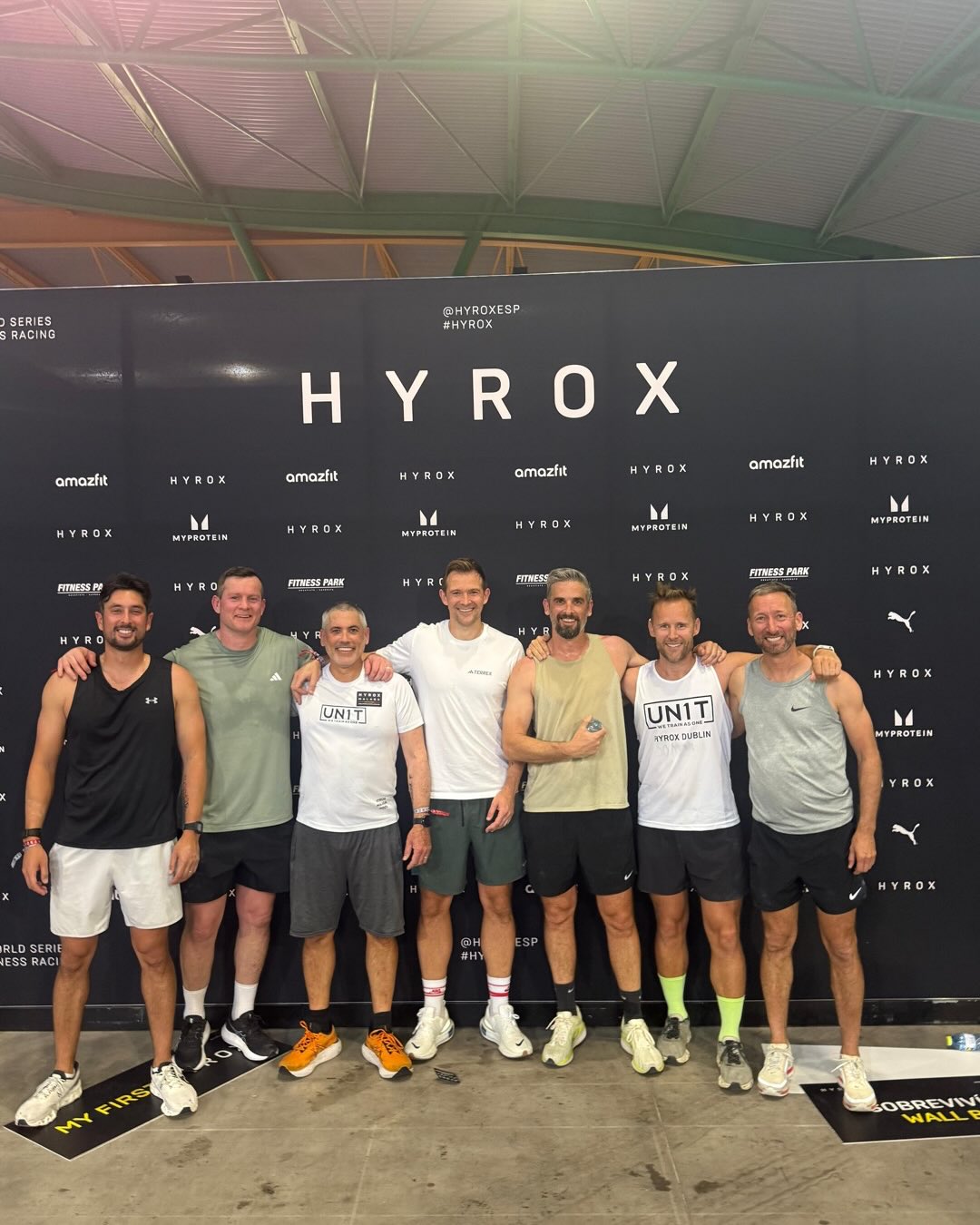 Hyrox Malaga photo dump (open doubles)
