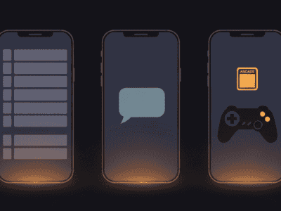 Scrolling, Messaging and Gaming