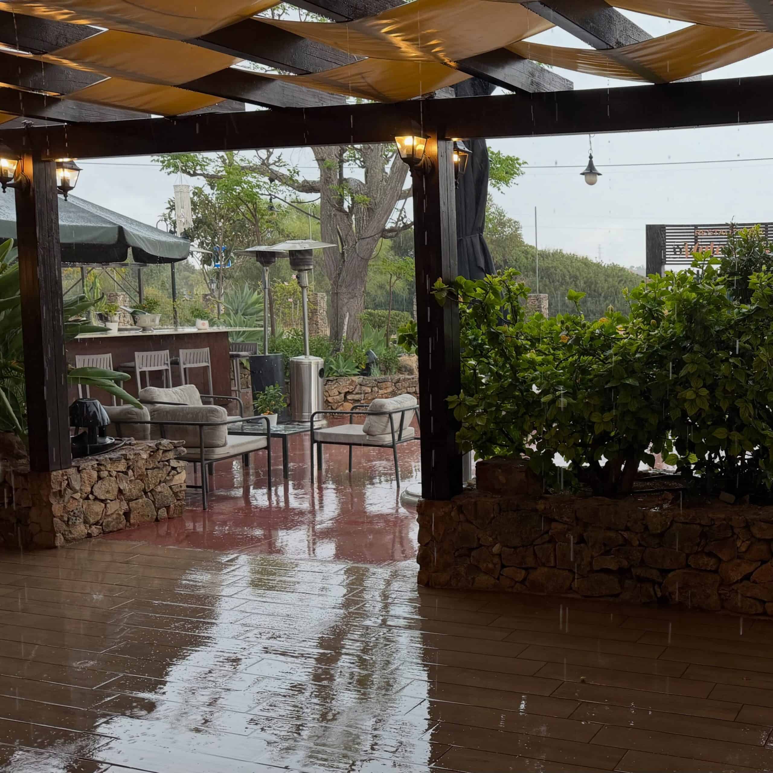 First proper rain in 6 months!