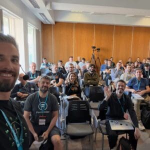 WP AI Day was great! Proud to open proceedings ️ Thank you @wordcamppt for organising! #yip2026